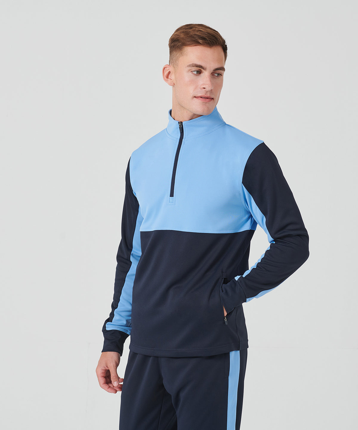 ¼-Tracksuit top