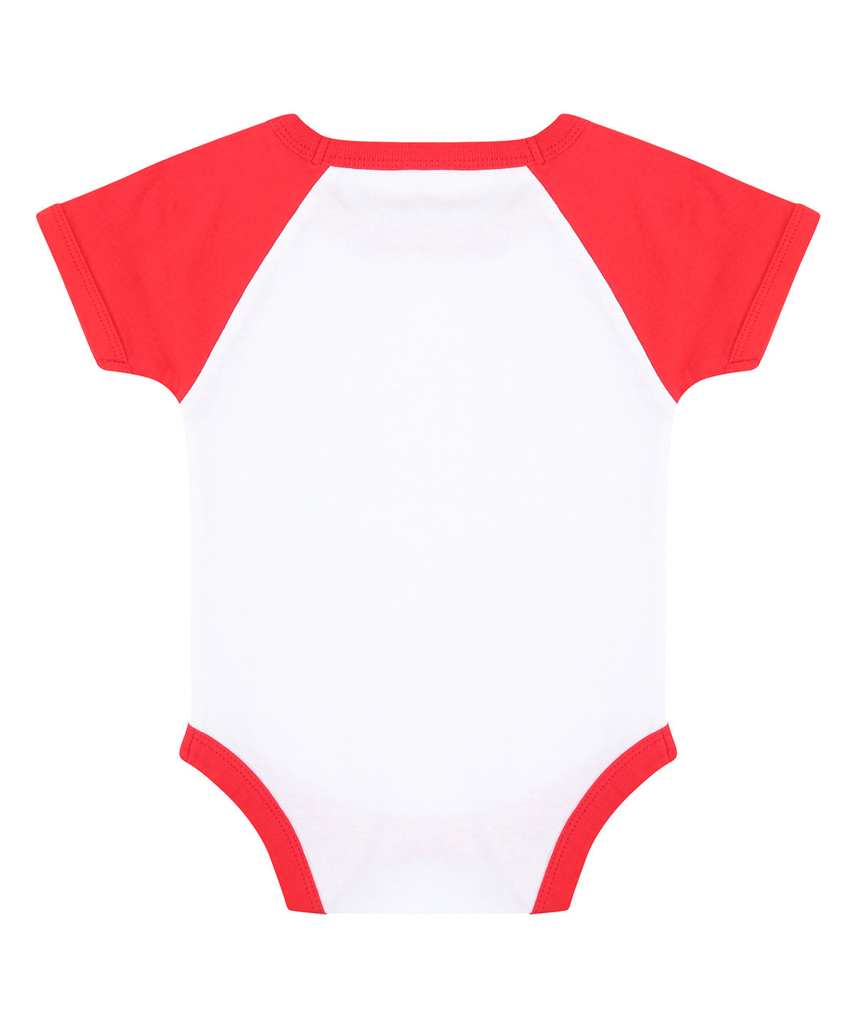 Essential short-sleeved baseball bodysuit
