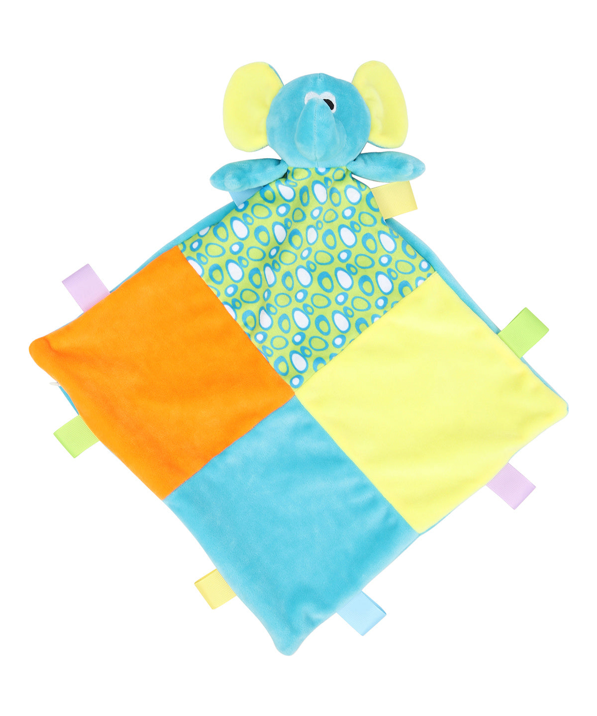 Baby multi-coloured comforter