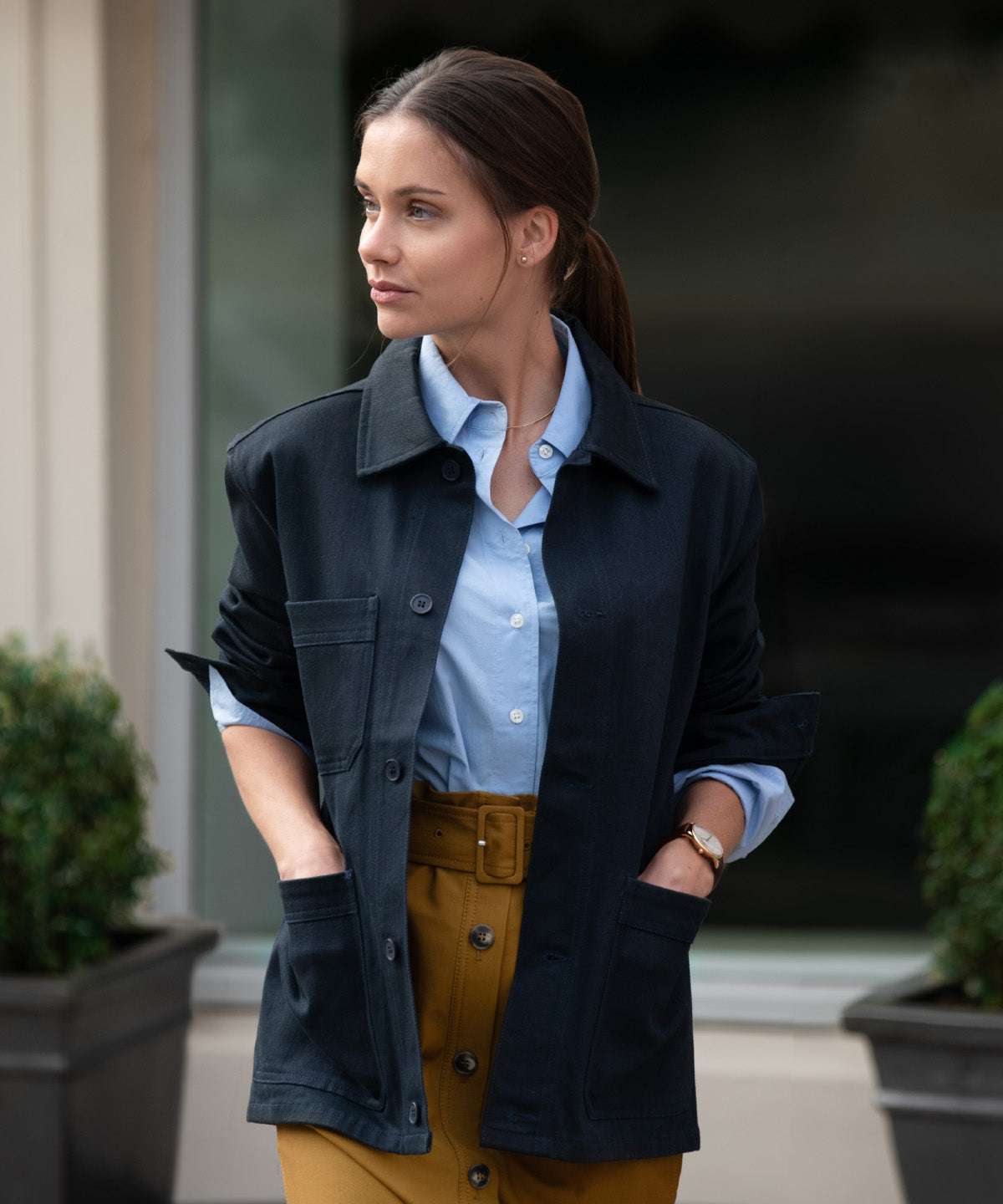 Sonoma twill unisex overshirt