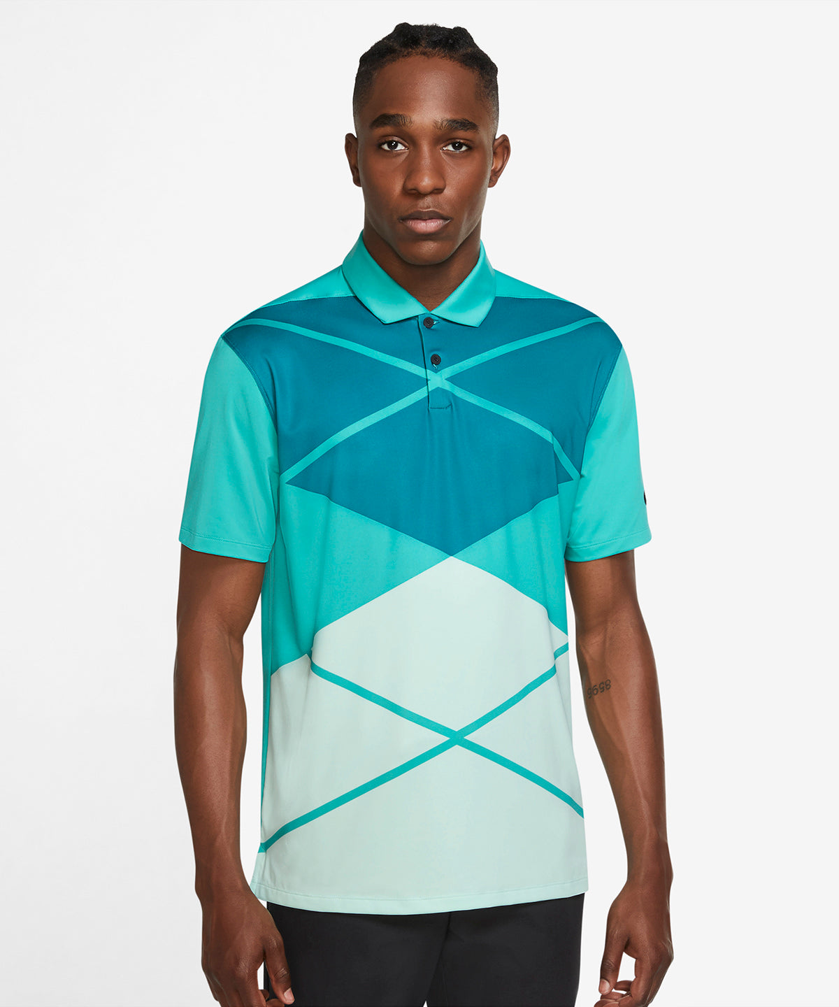 Nike Vapor argyle print polo