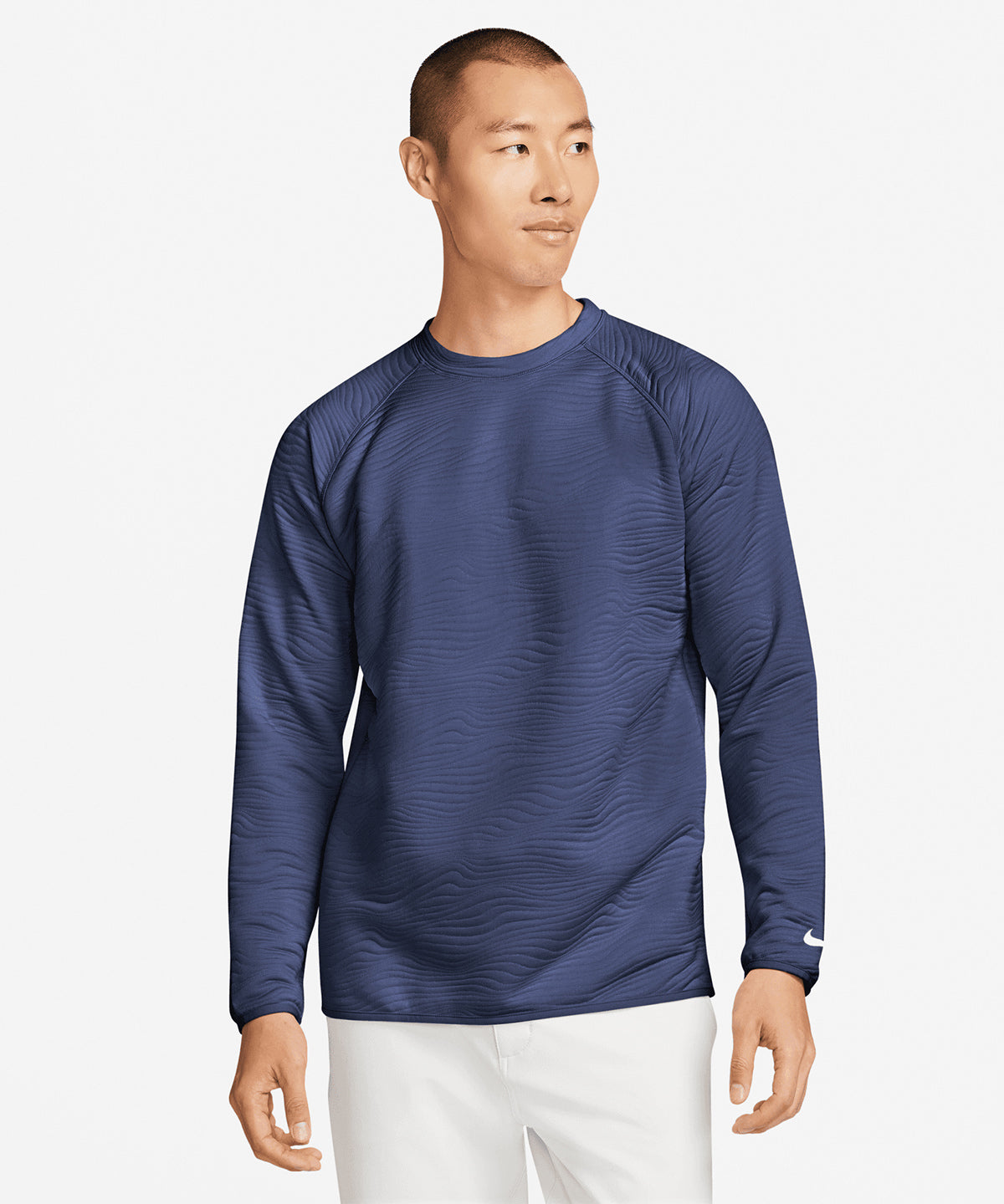 Nike Dri-FIT Tour crew quilted top