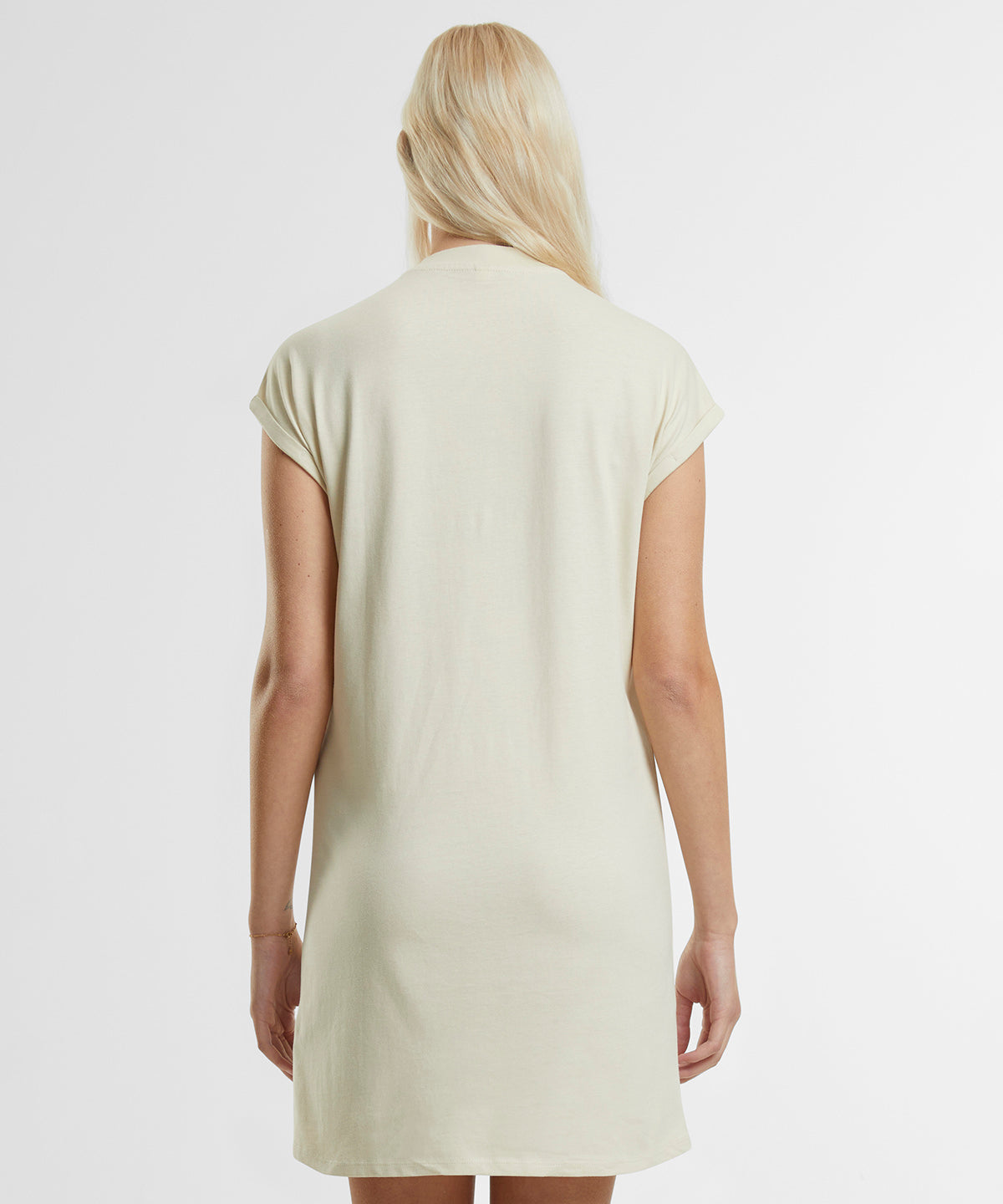 Women’s extended shoulder dress