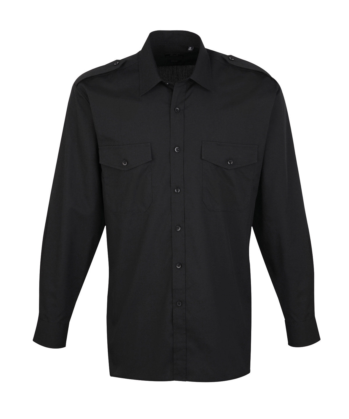 Long sleeve pilot shirt