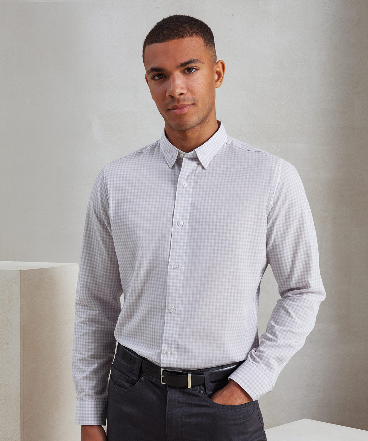 Maxton check long sleeve shirt