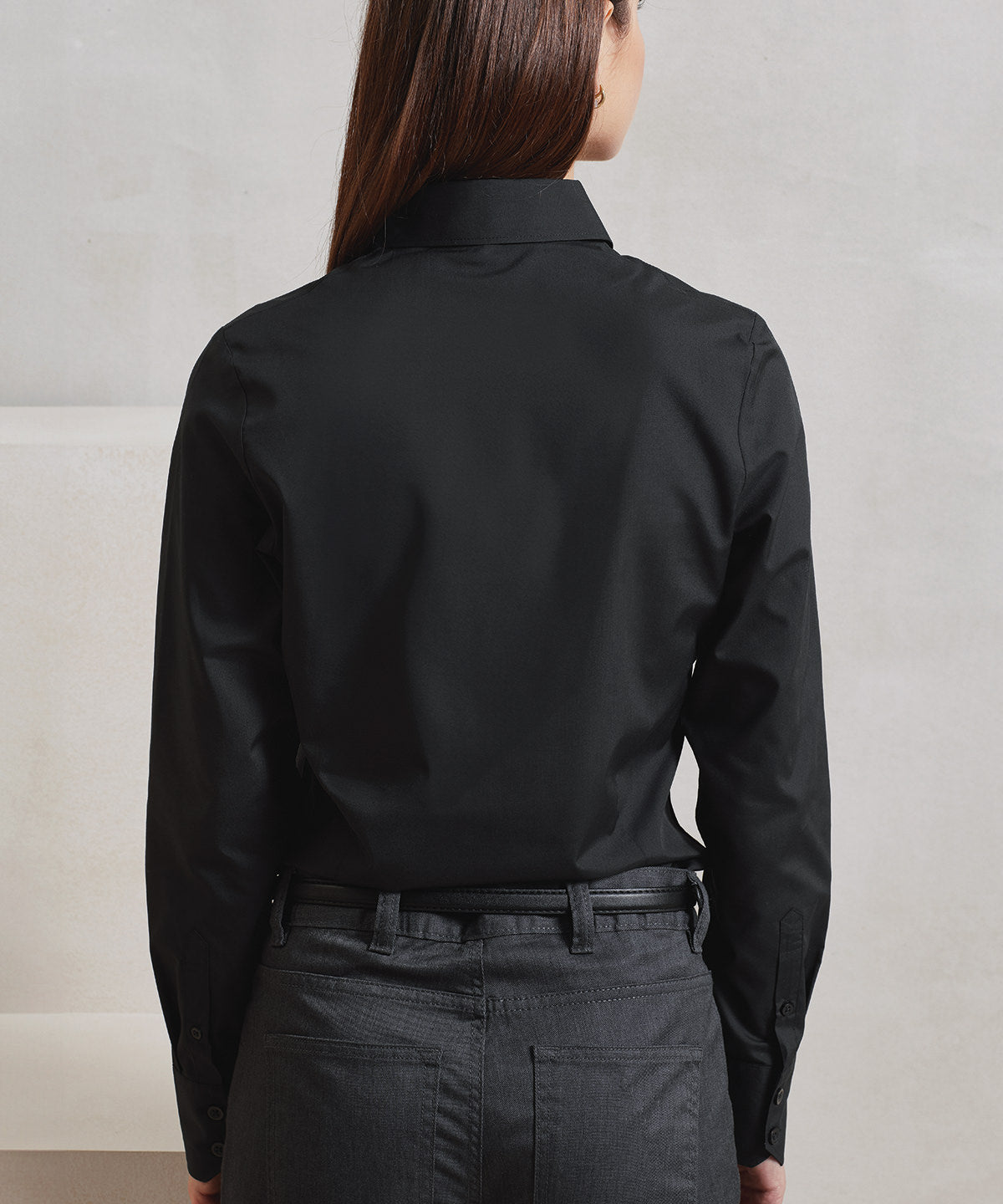Women’s long sleeve ‘Recyclight’ poplin shirt