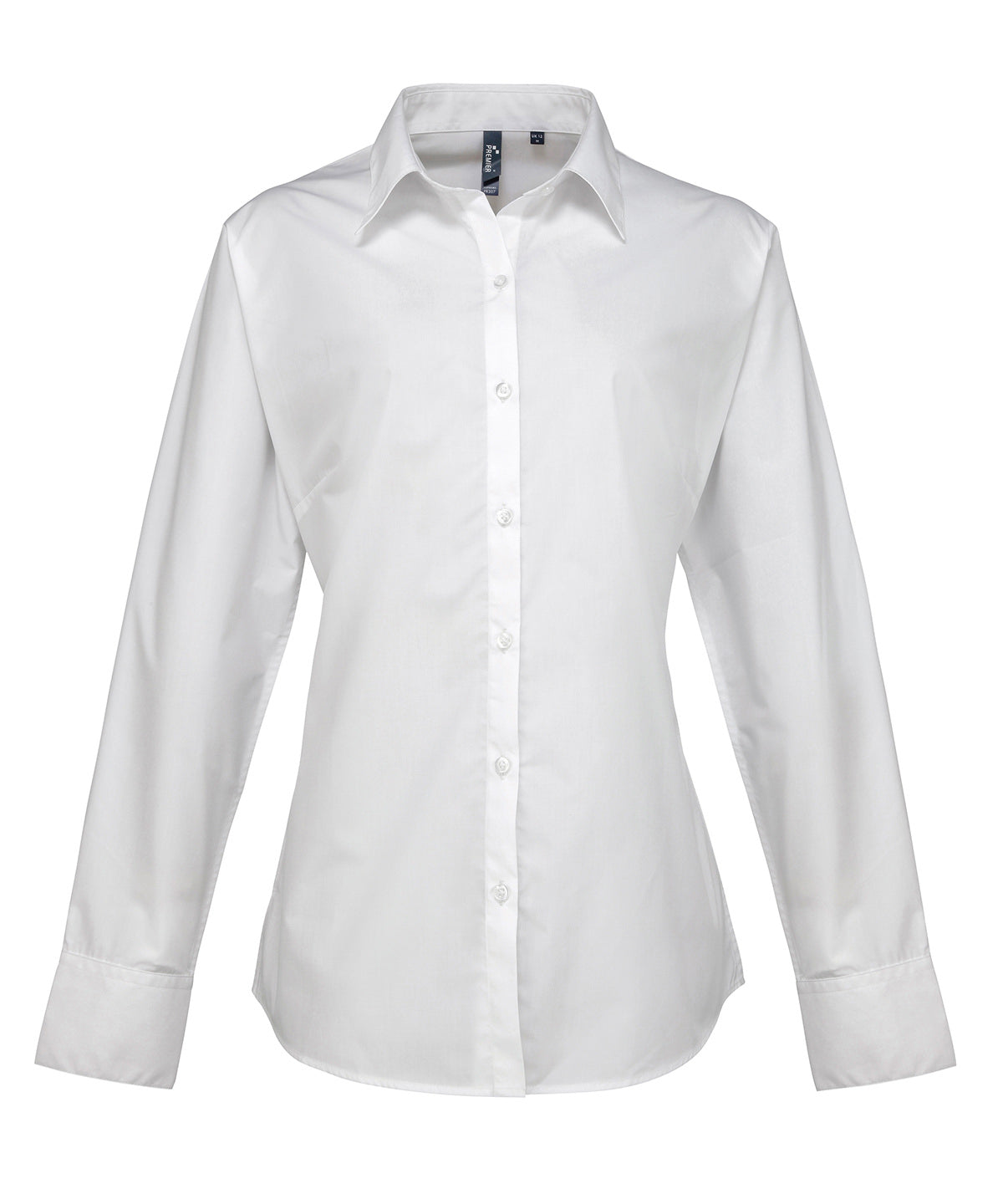 Women's supreme poplin long sleeve shirt