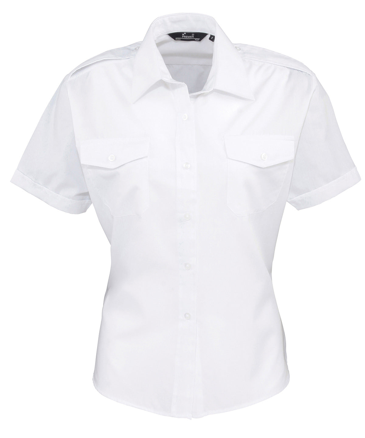 Women's short sleeve pilot blouse