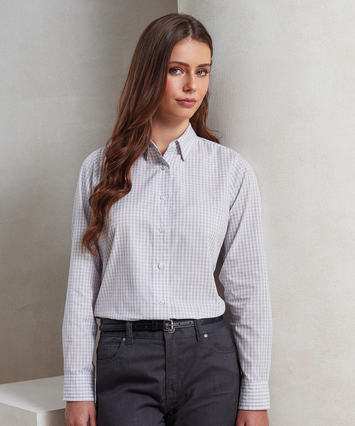 Women's Maxton check long sleeve shirt