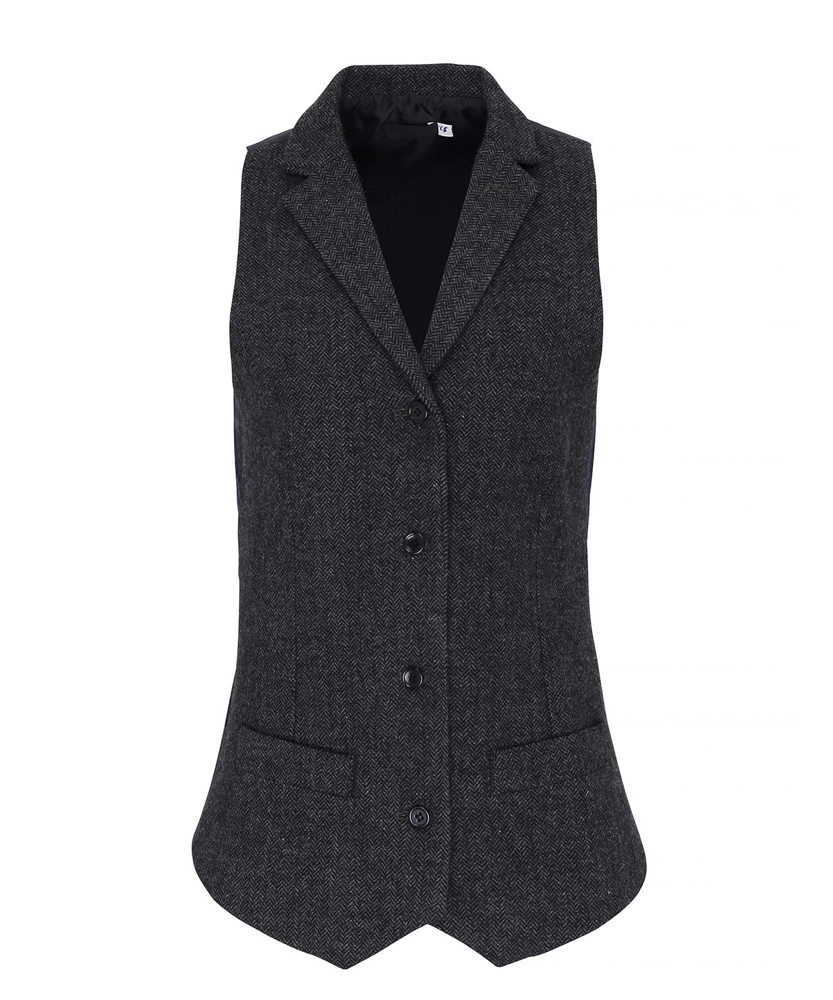 Women's herringbone waistcoat