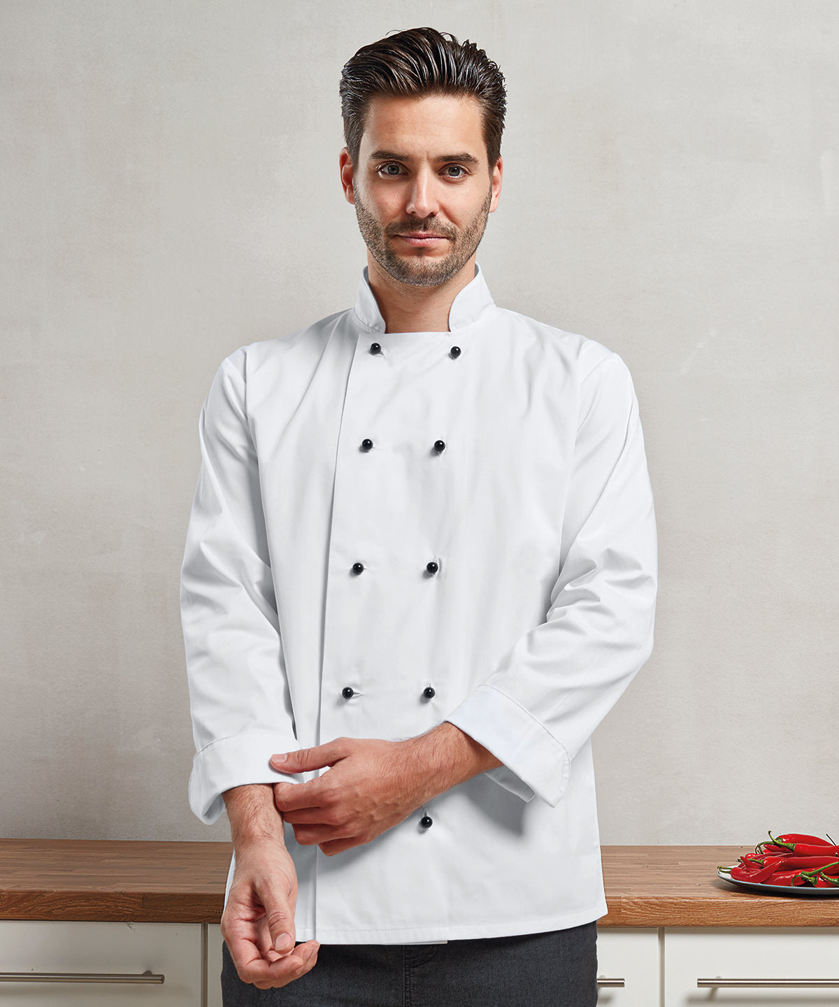 Cuisine long sleeve chef's jacket