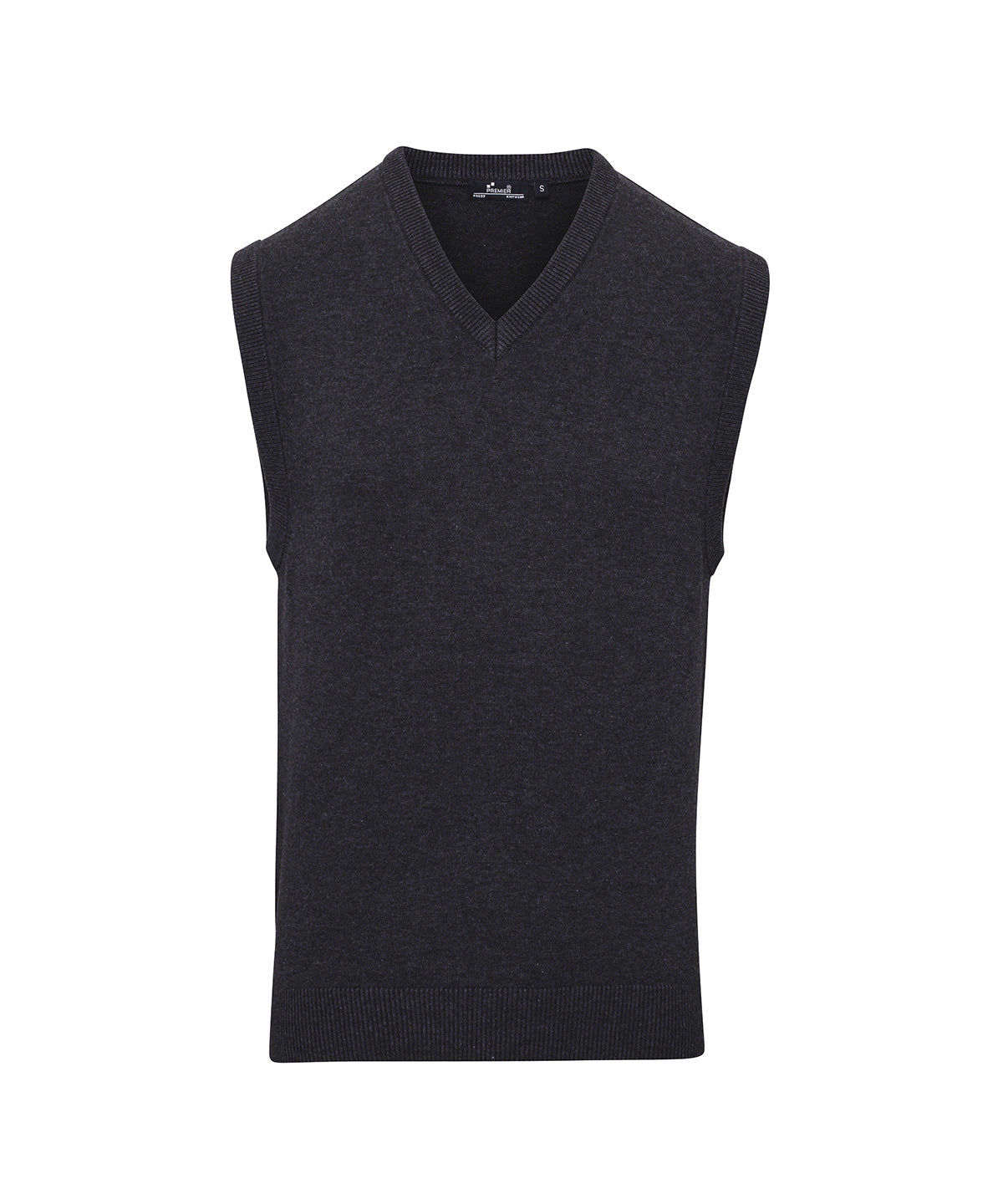 Sleeveless knitted sweater
