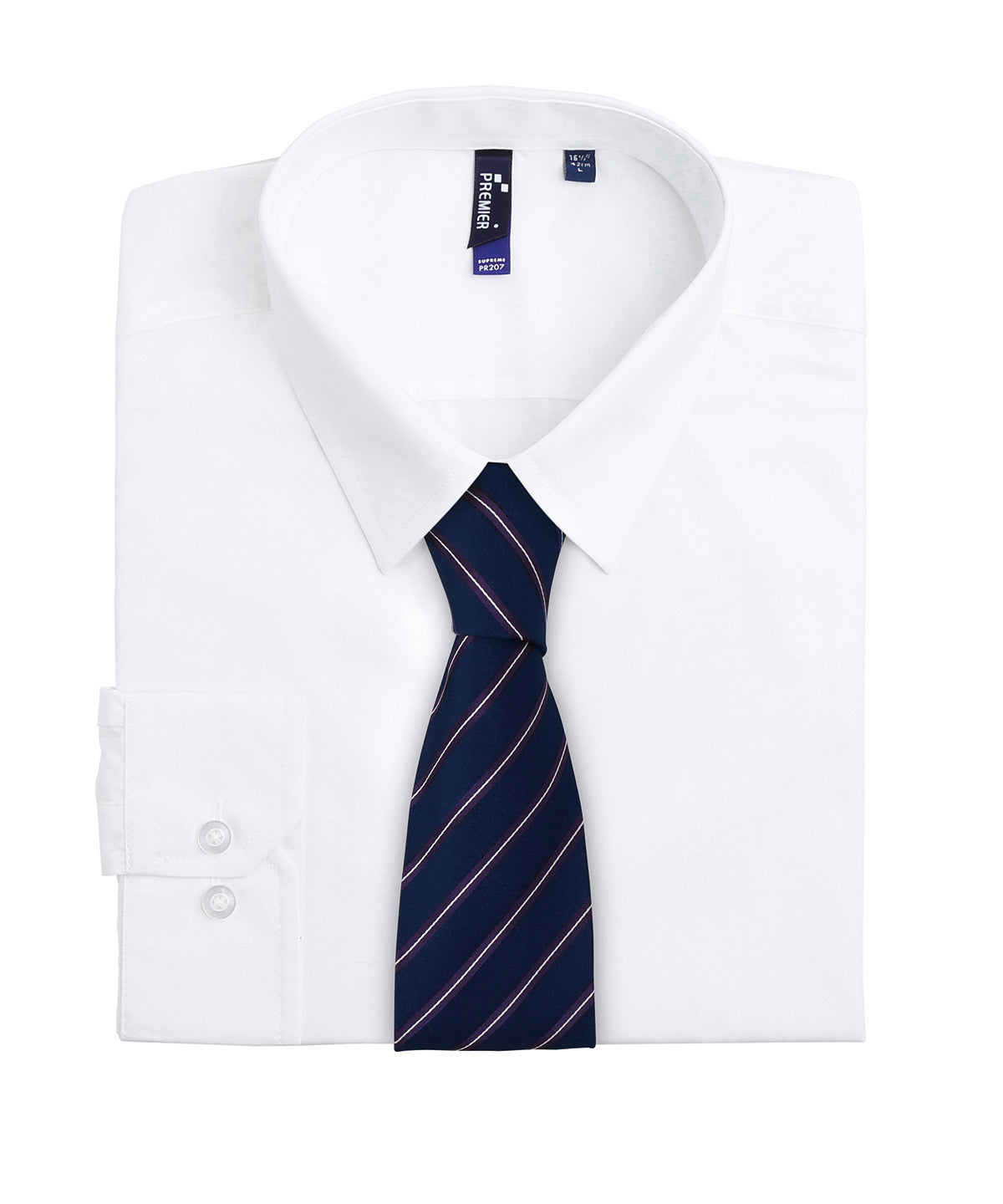 Sports stripe tie