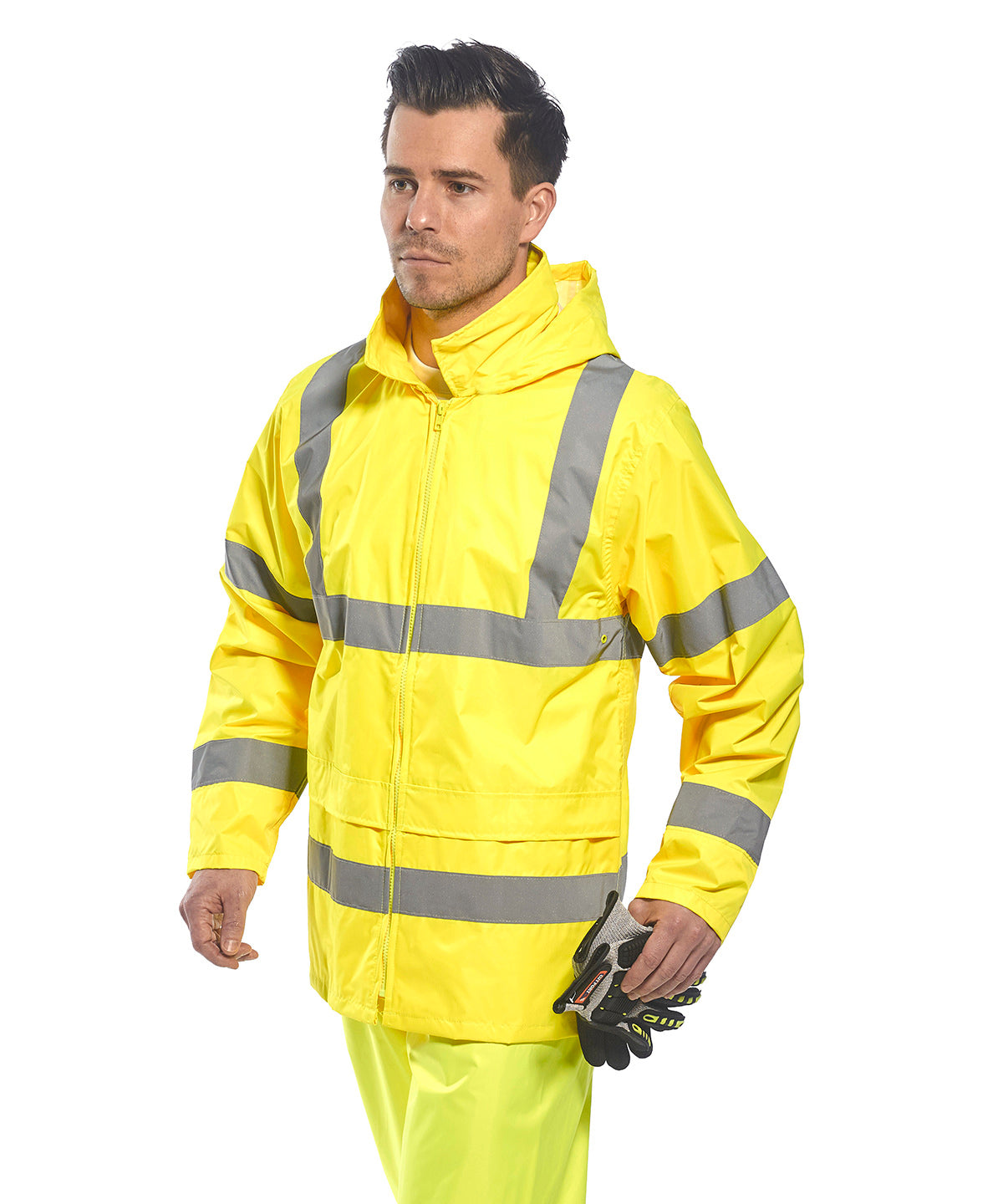 Hi-vis rain jacket (H440)