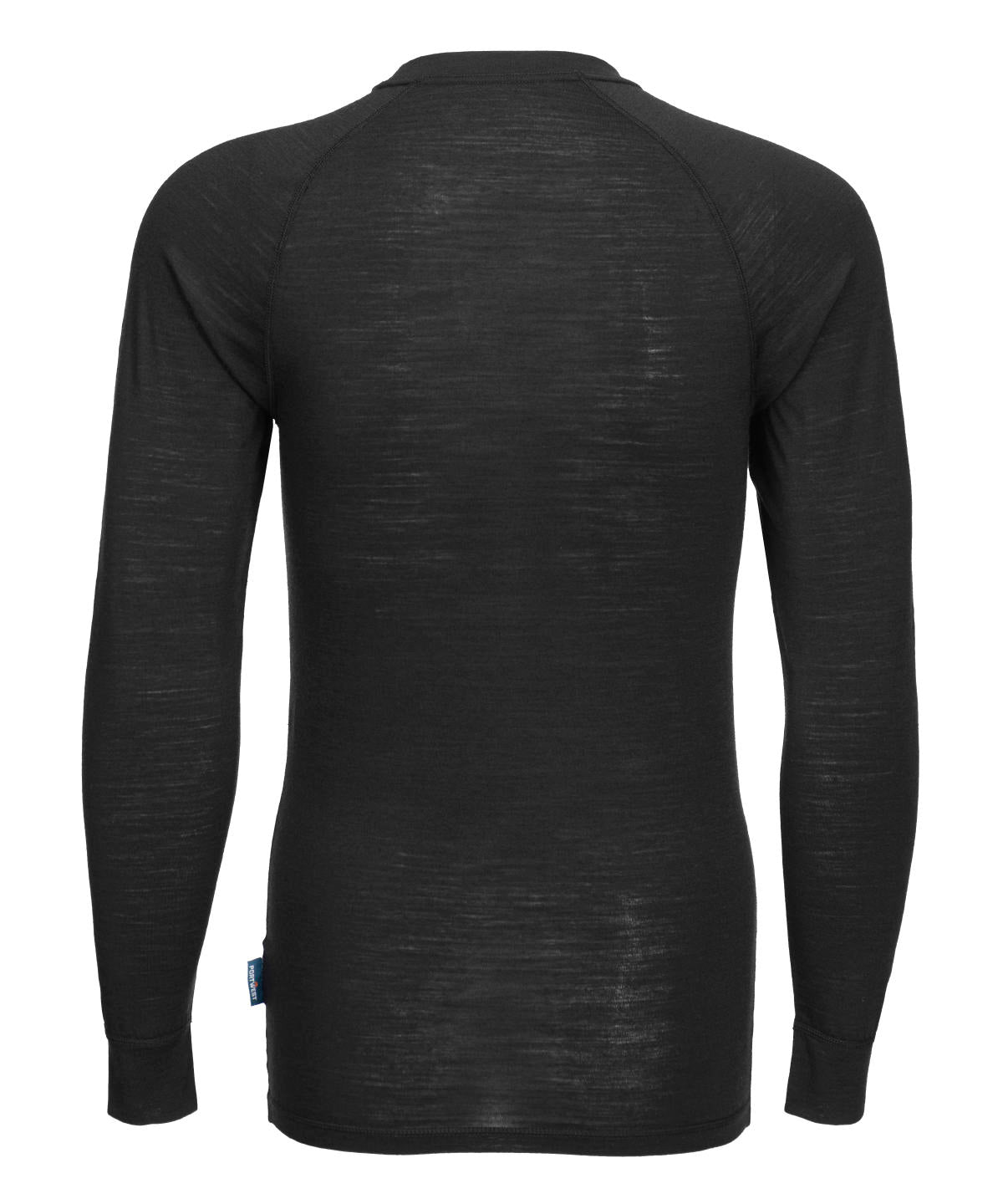 Merino wool crew neck long sleeve top