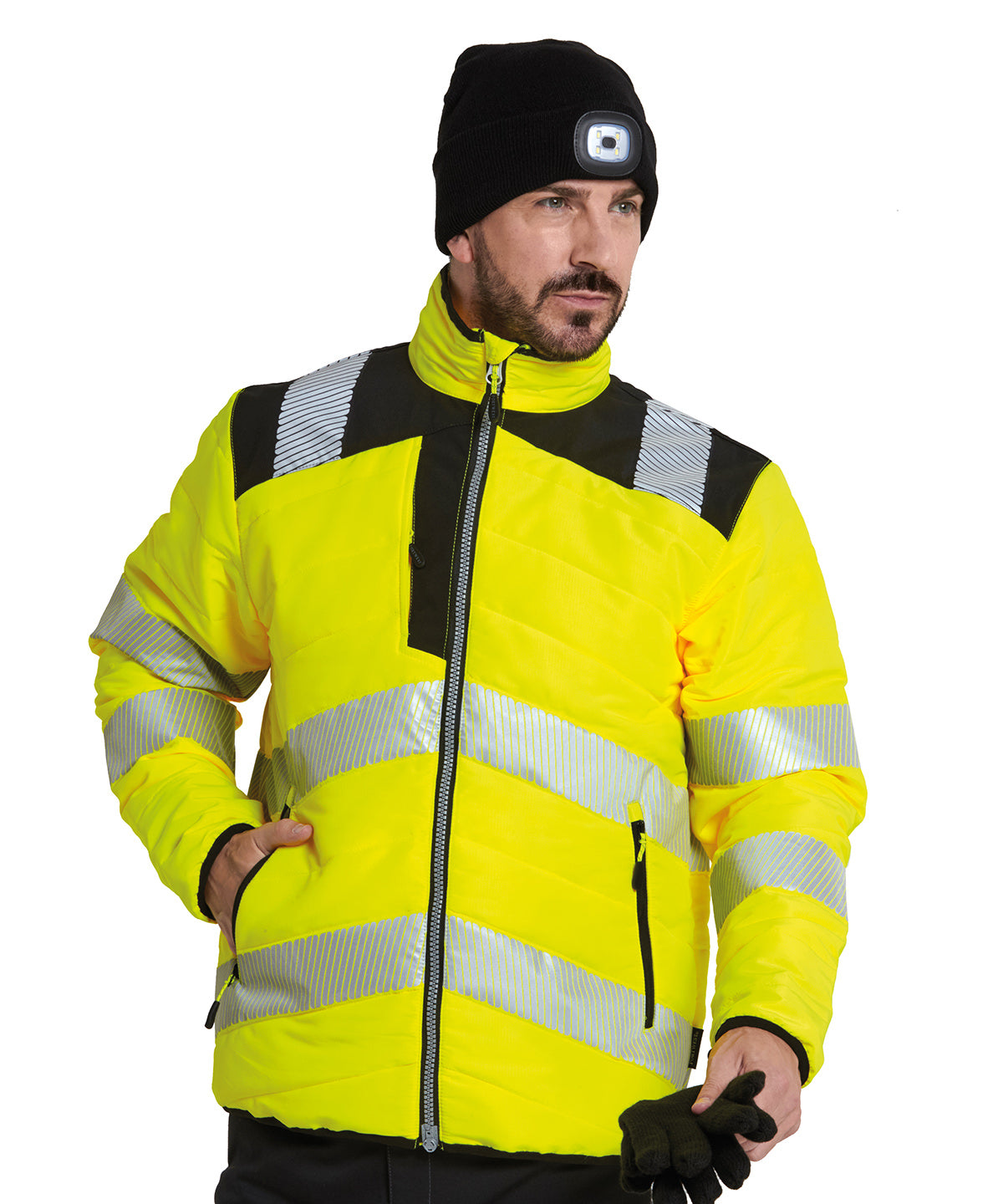 PW3 Hi-vis baffle jacket (PW371)