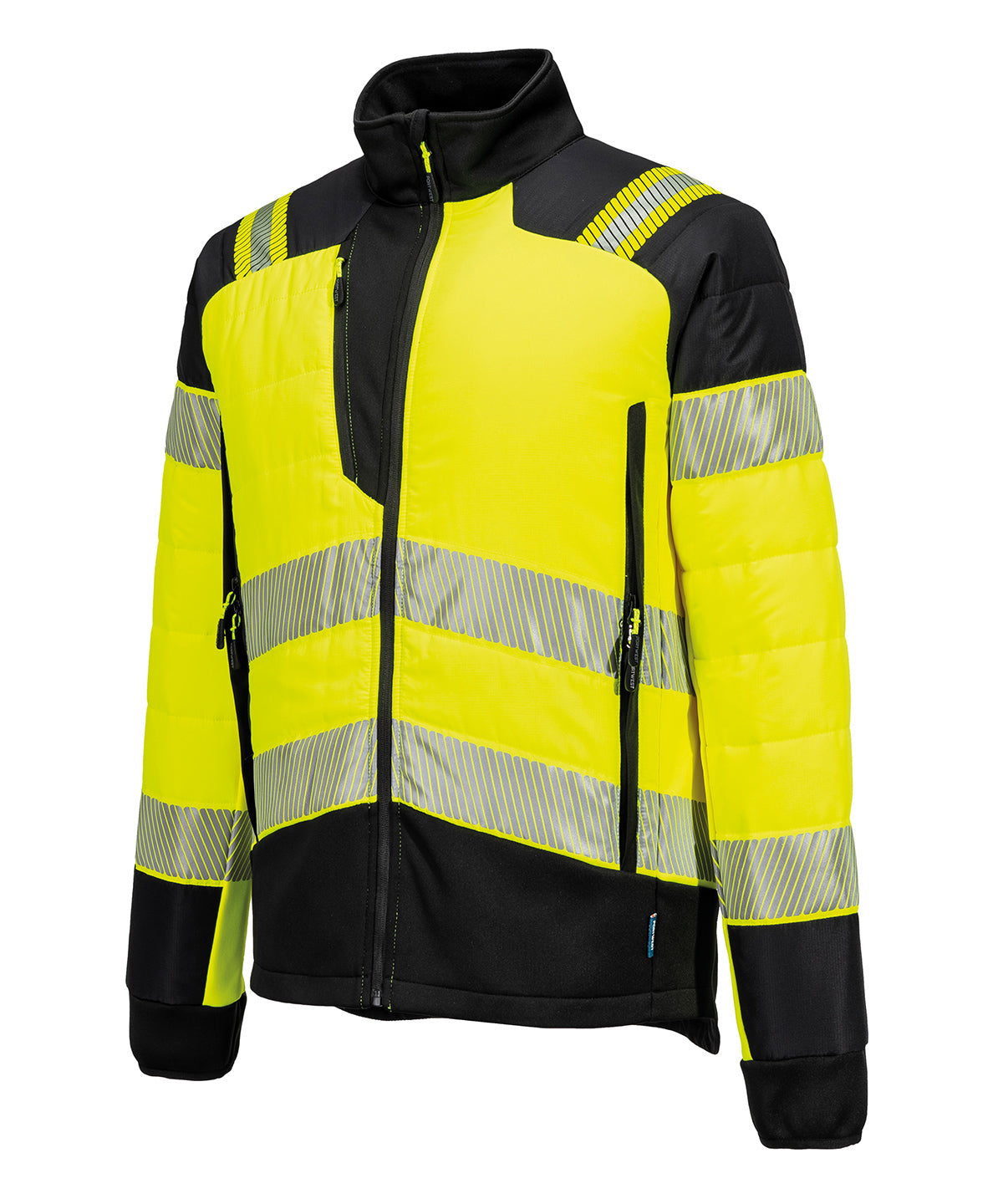 PW3 Hi-vis hybrid baffle jacket (T170)