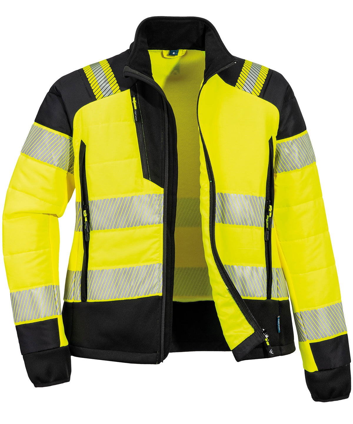 Women’s PW3 Hi-vis hybrid baffle jacket (T171)