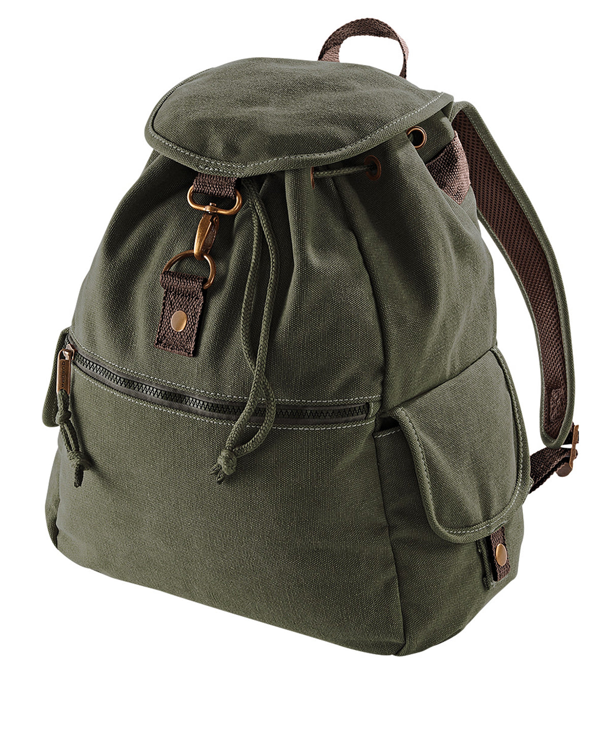 Vintage canvas backpack