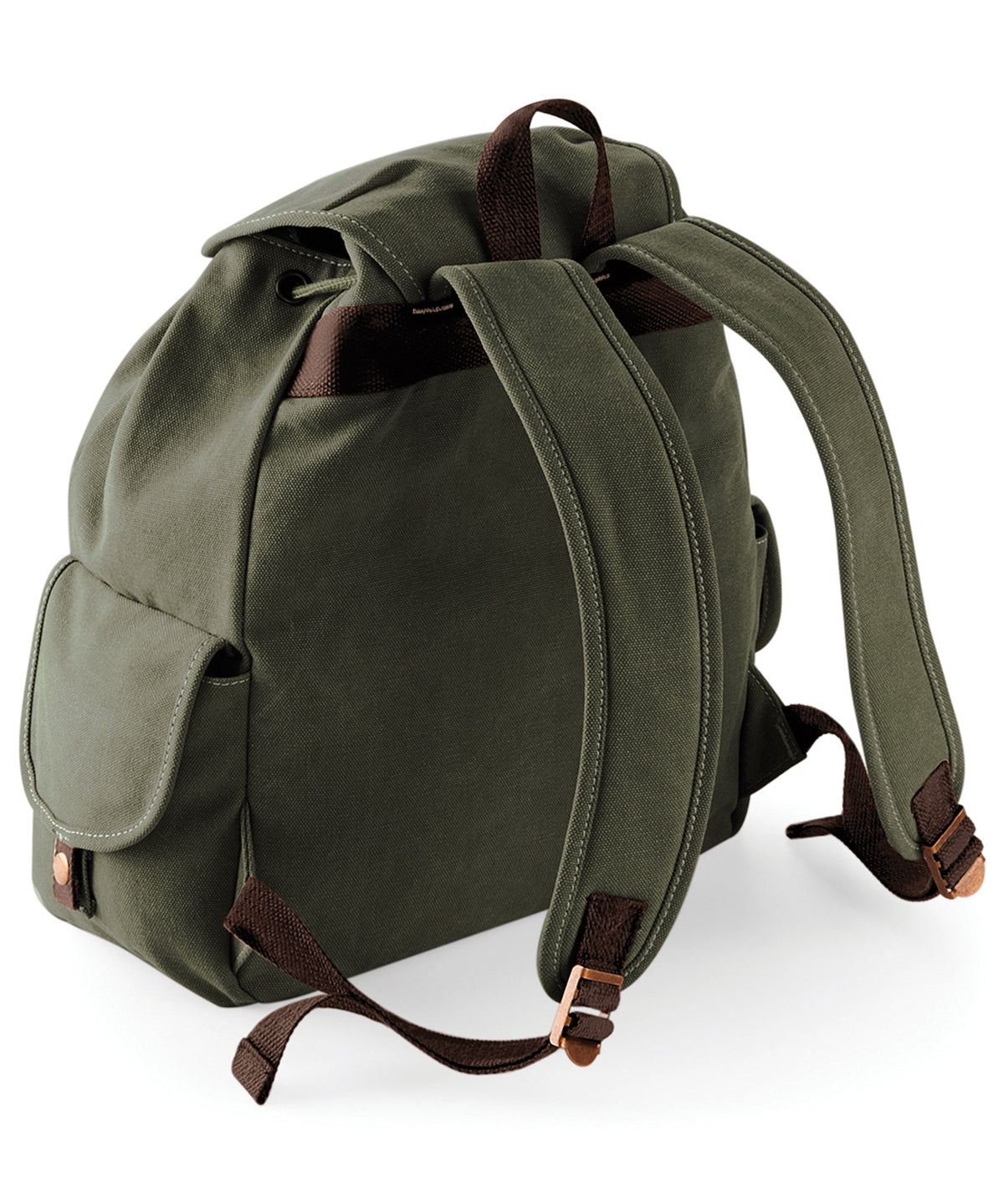 Vintage canvas backpack