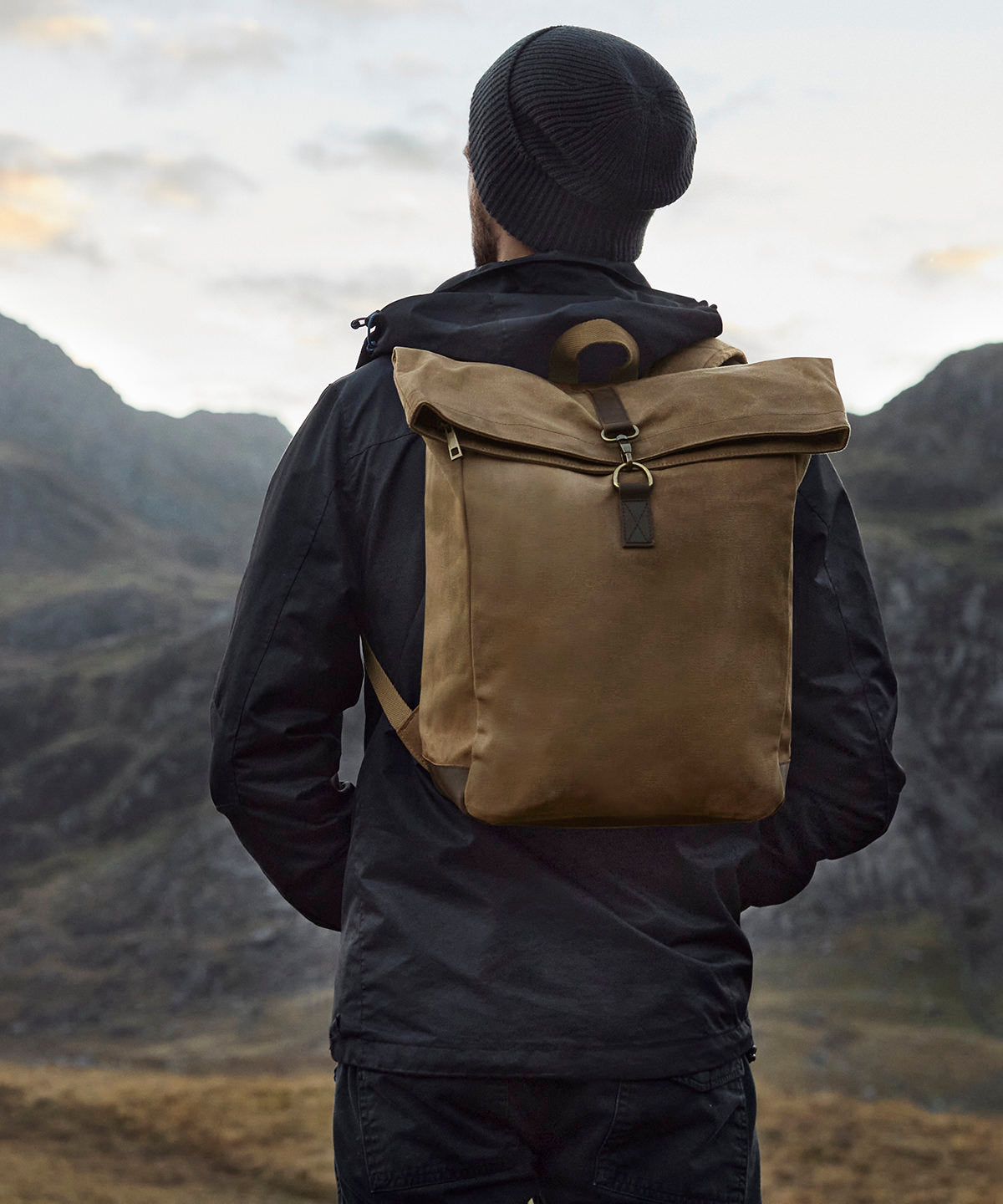 Heritage waxed canvas backpack