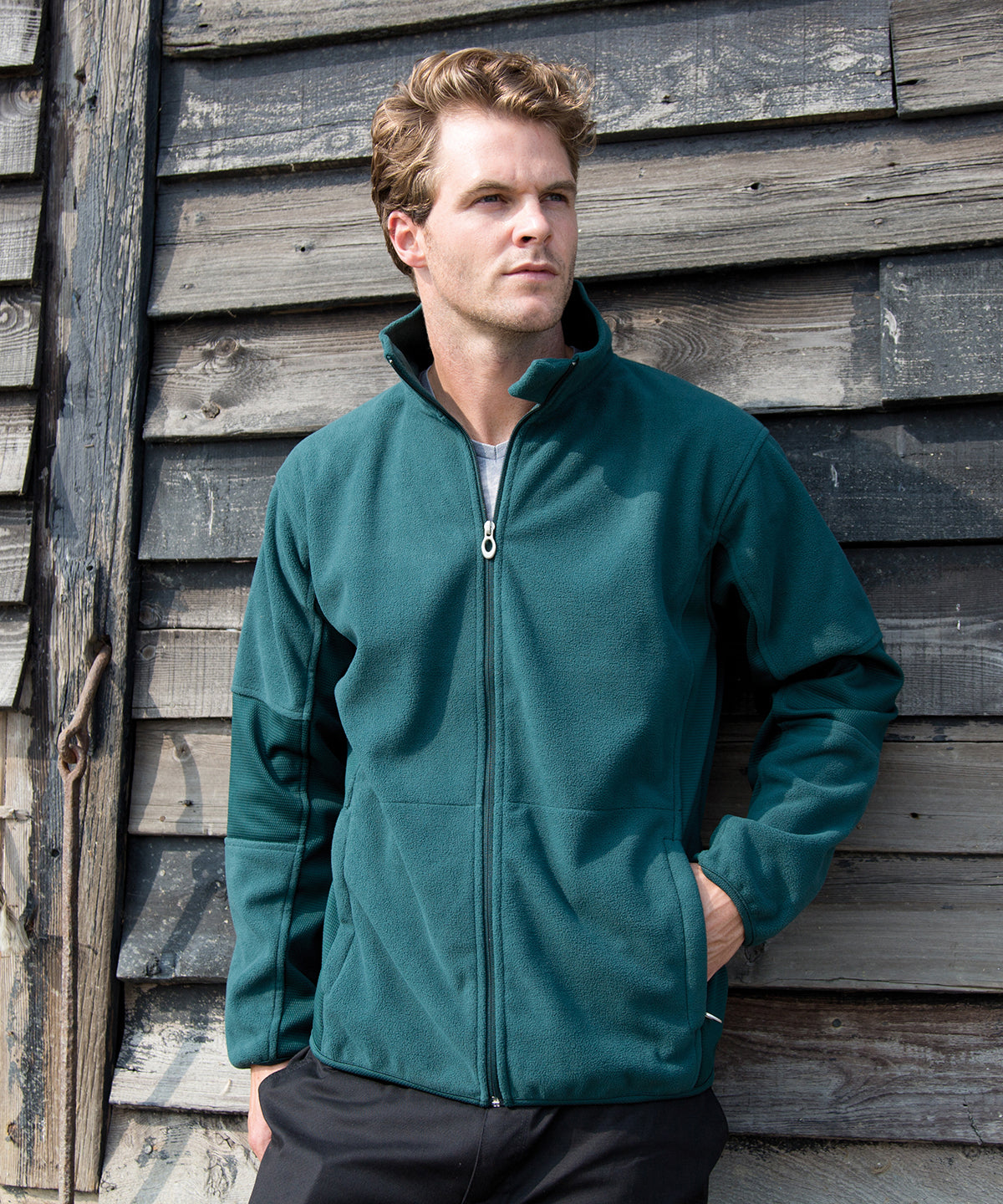 Osaka combed pile softshell jacket