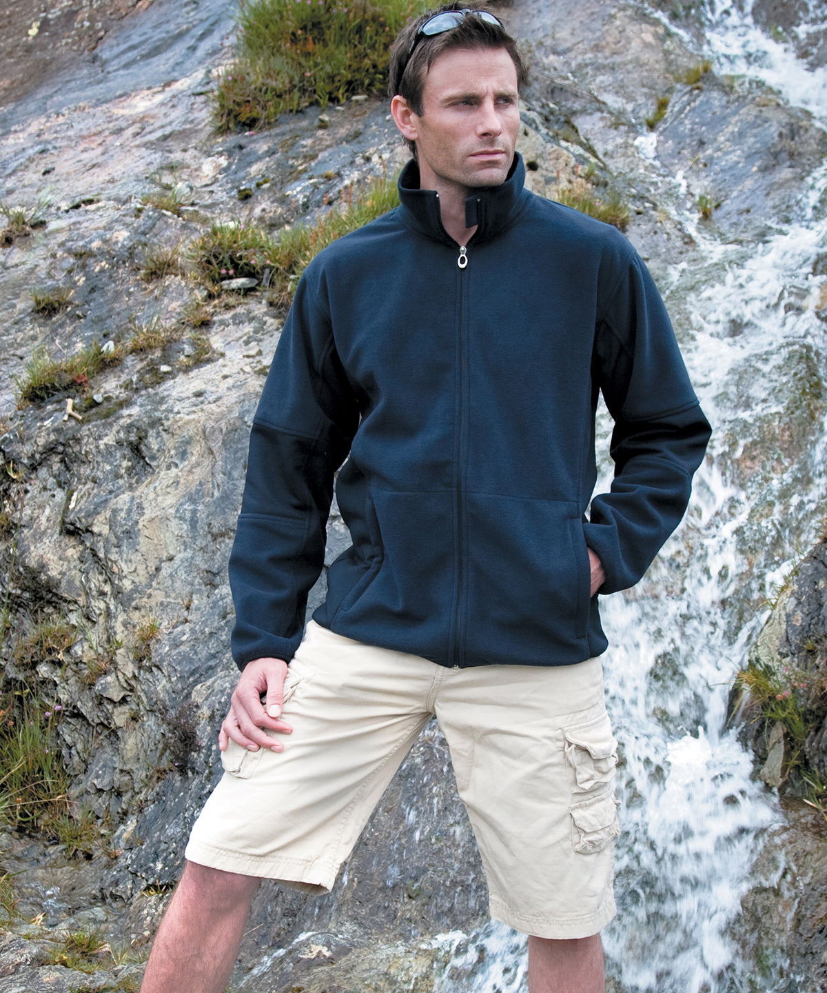 Osaka combed pile softshell jacket