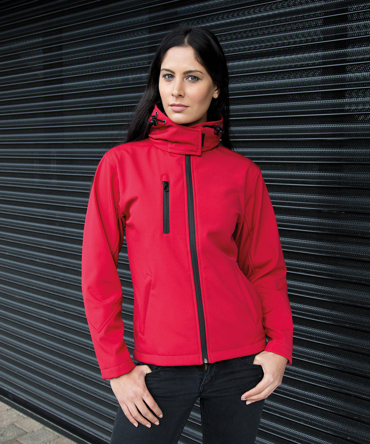 Women's Core TX performance hooded softshell jacket
