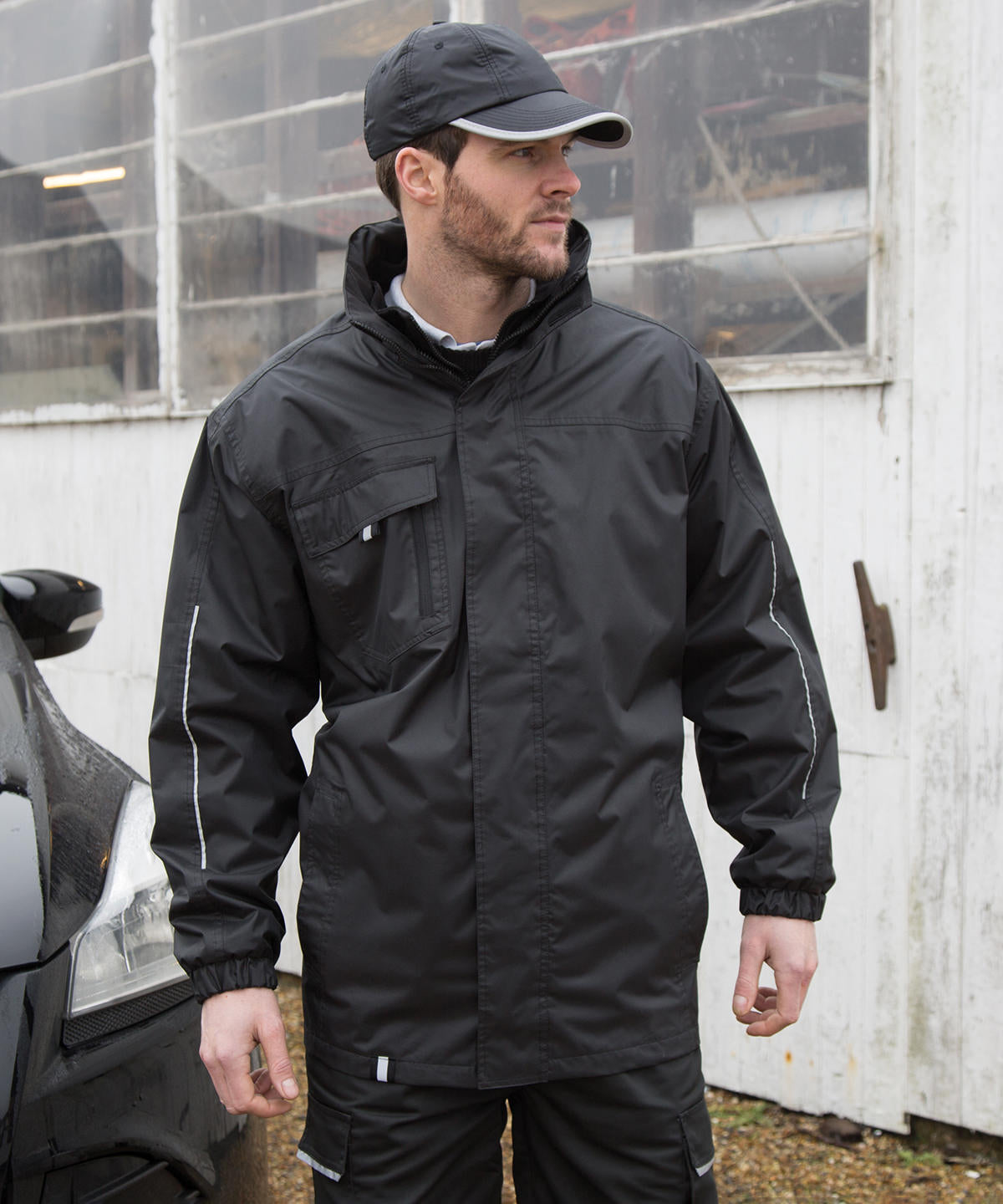 3-in1 CORE transit jacket with printable softshell inner