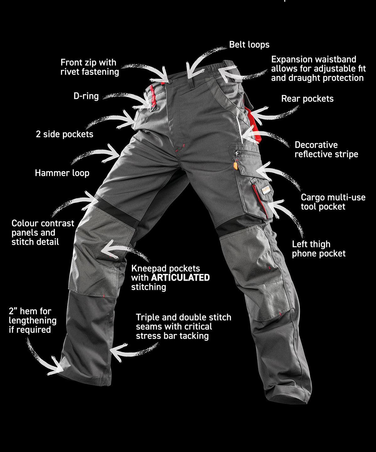 Work-Guard technical trousers