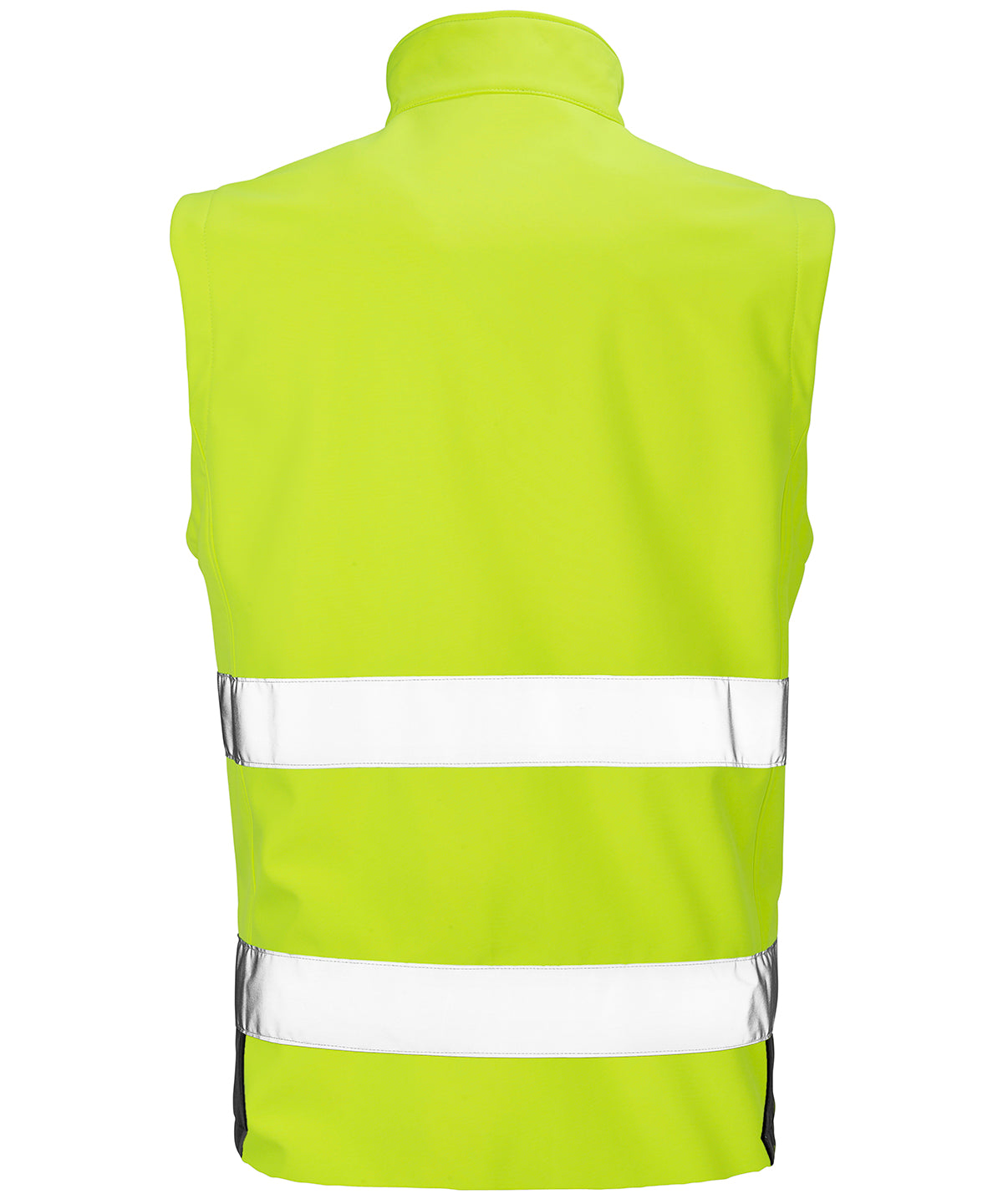 Printable safety softshell gilet