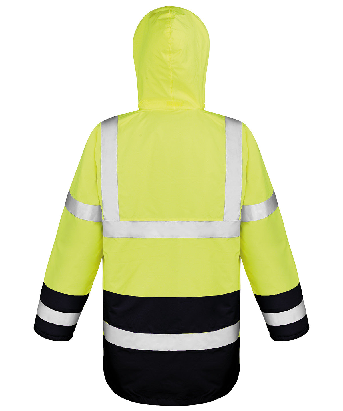 Motorway two-tone safety coat