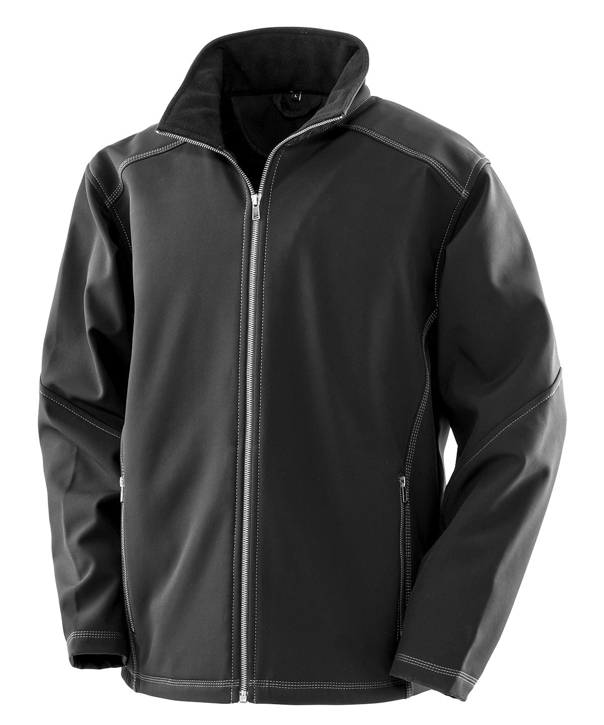 Treble stitch softshell