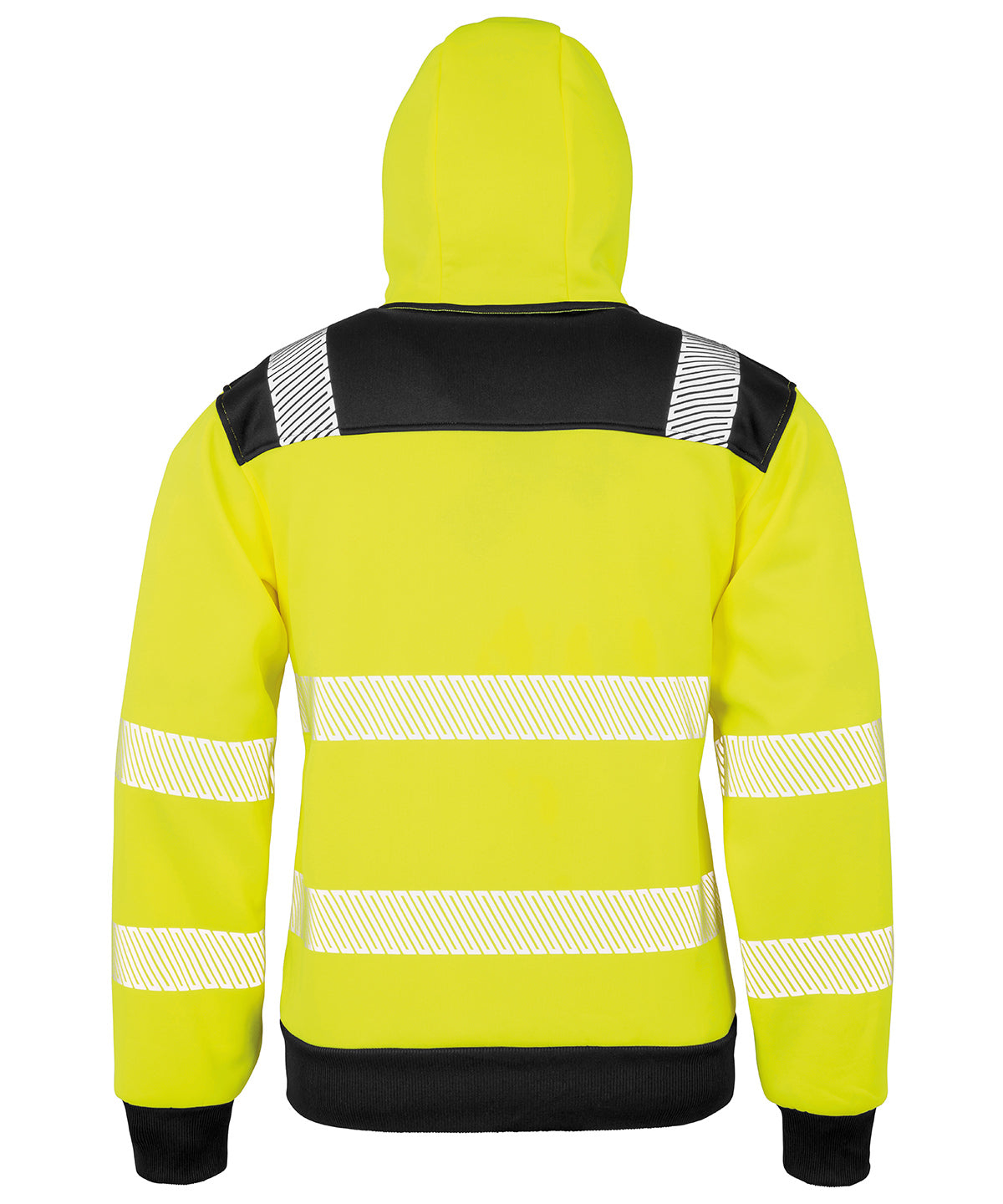 Recycled robust zipped safety hoodie