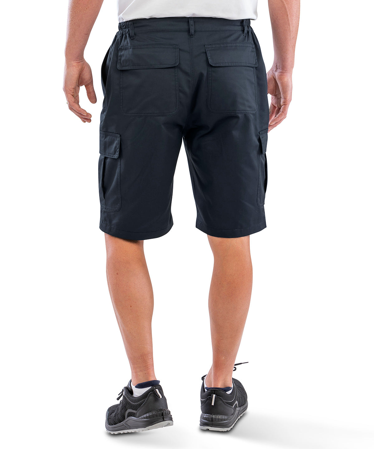 Recycled work-guard utility shorts
