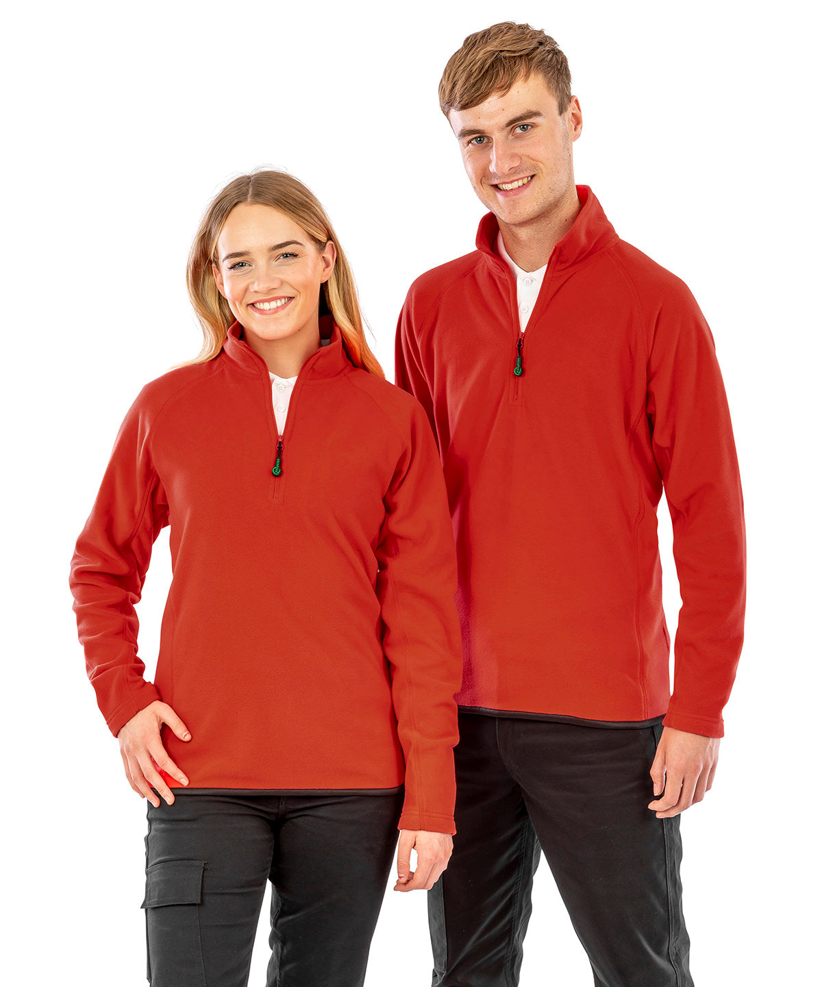 Recycled microfleece top