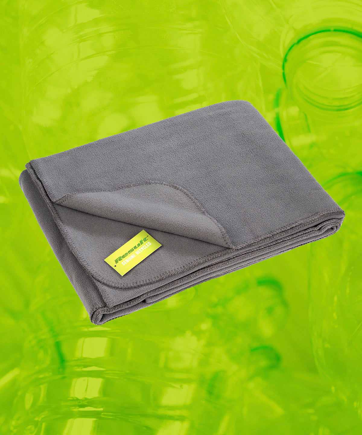 Recycled fleece blanket