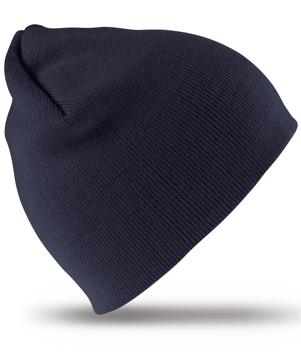 Pull-on soft-feel acrylic hat