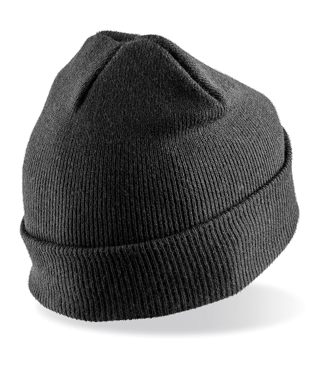 Double-knit printers beanie