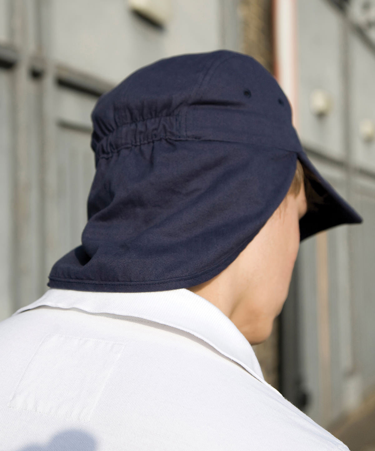 Fold-up legionnaire's cap