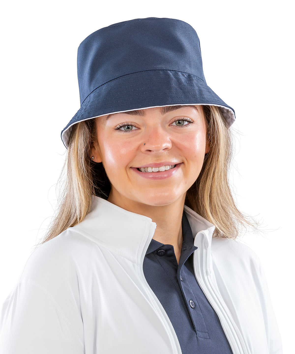 Core recycled reversible bucket hat