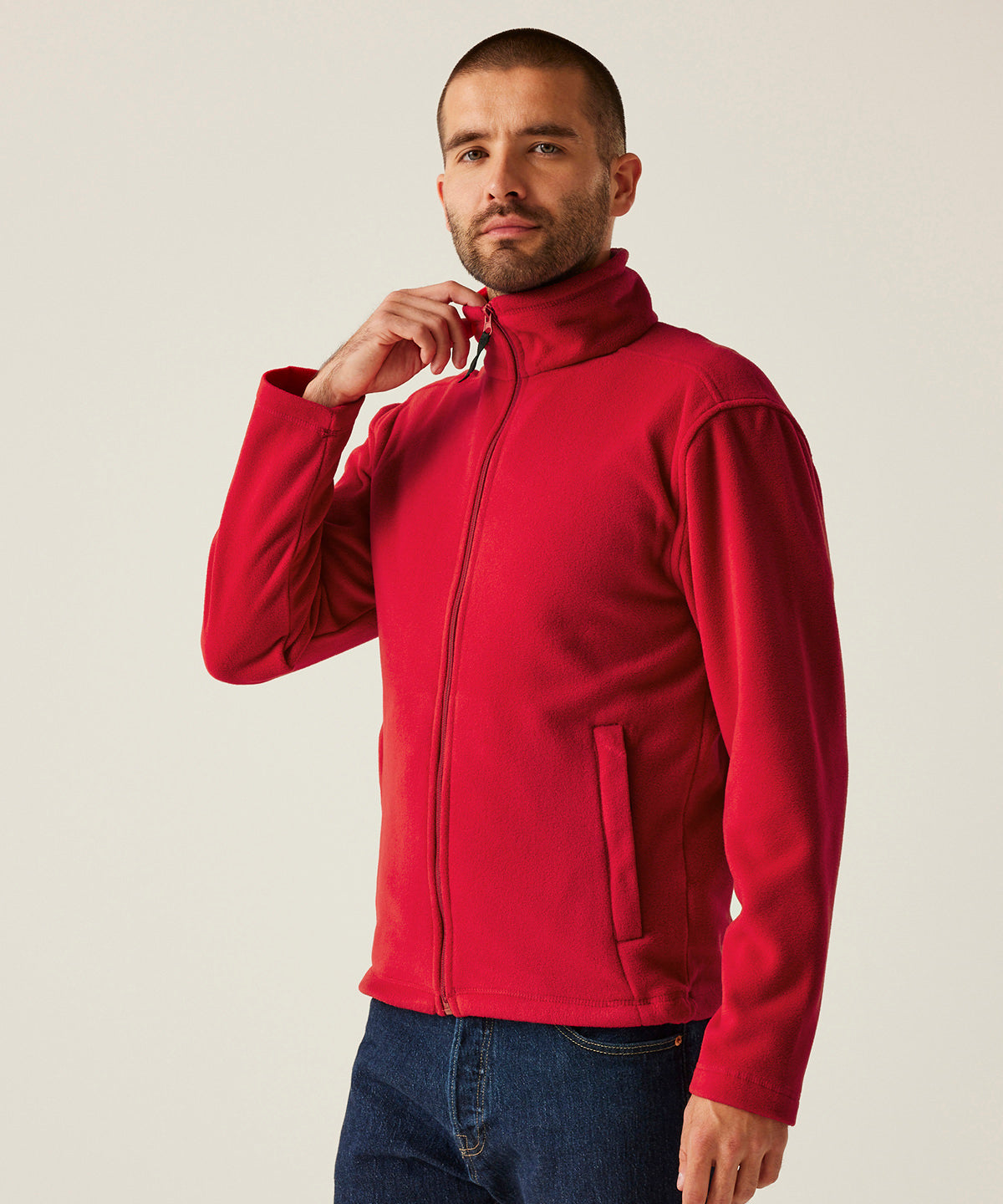 Full-zip microfleece