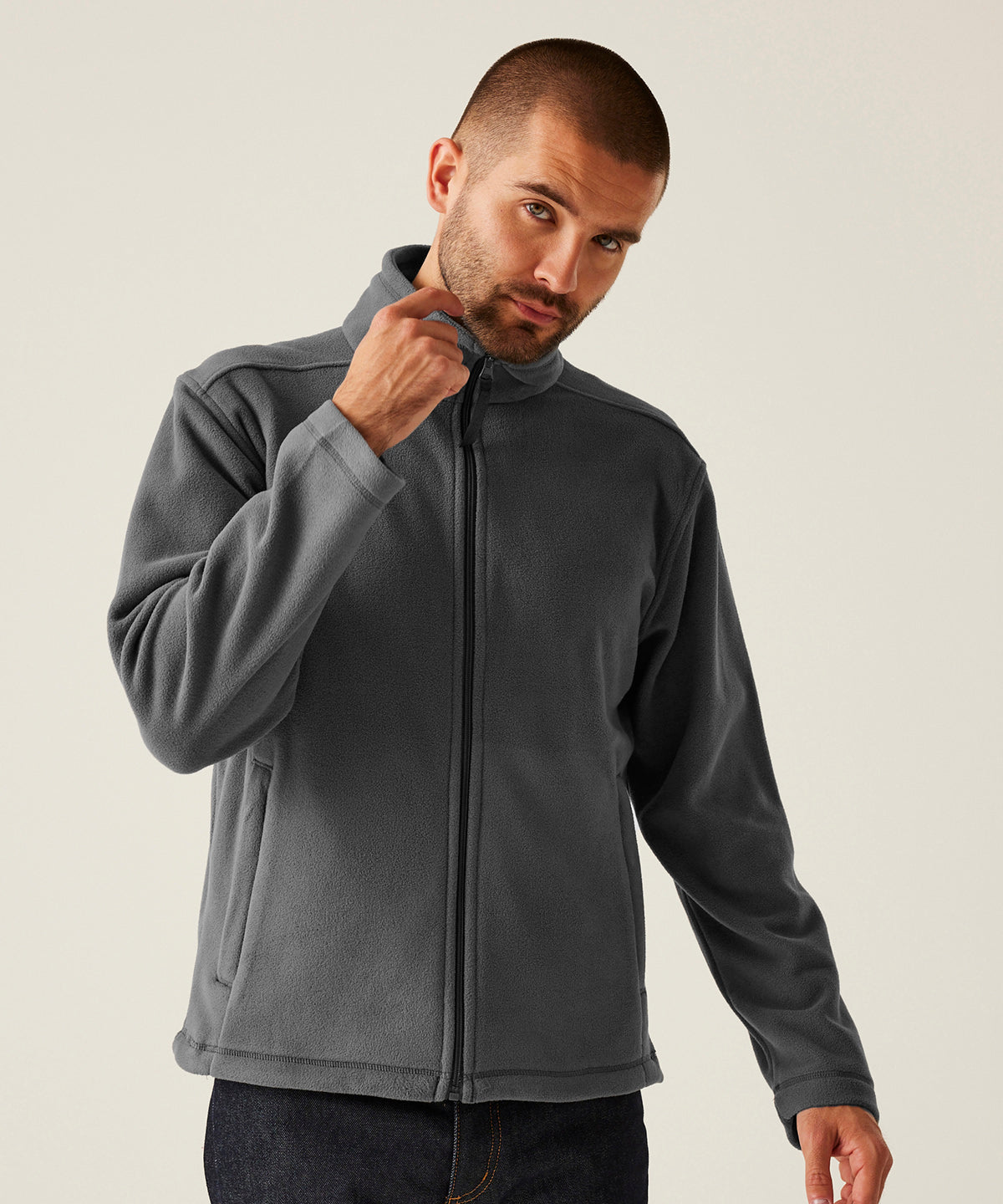 Full-zip microfleece