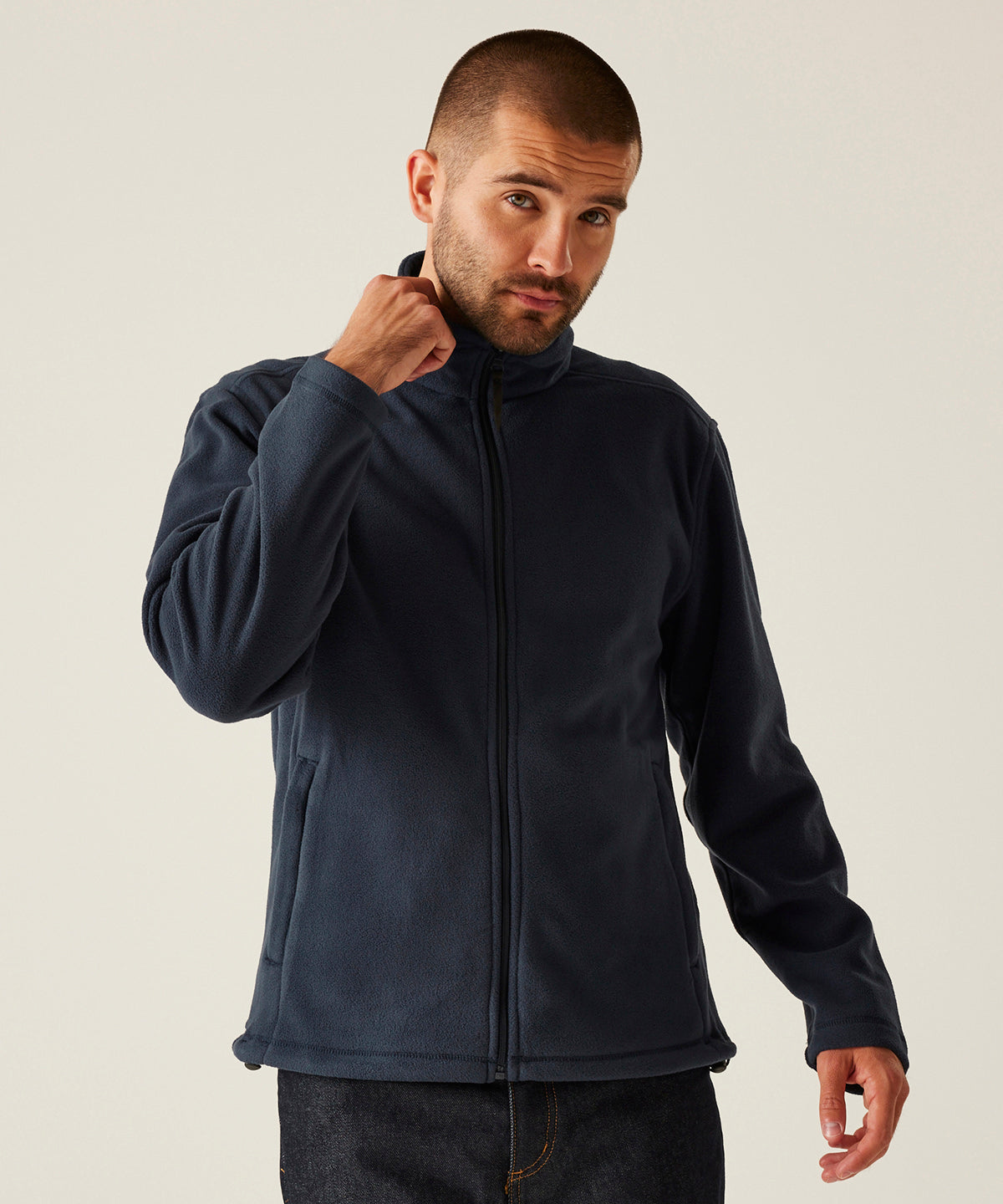 Full-zip microfleece