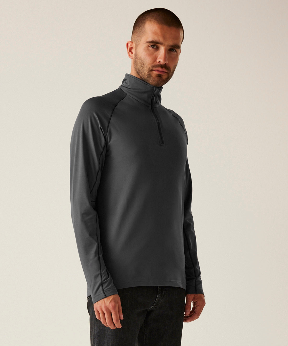 Core stretch half-zip mid-layer