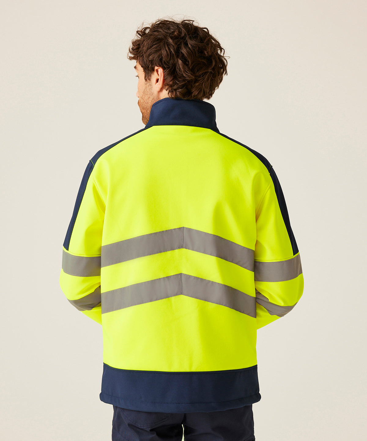High-vis pro softshell