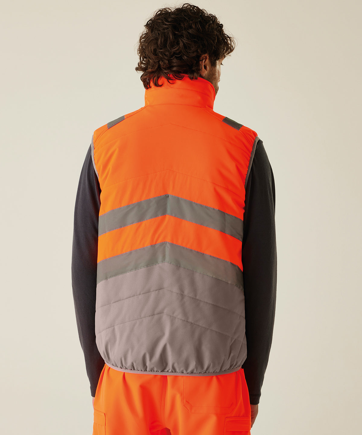 Hi-vis two-tone thermal bodywarmer