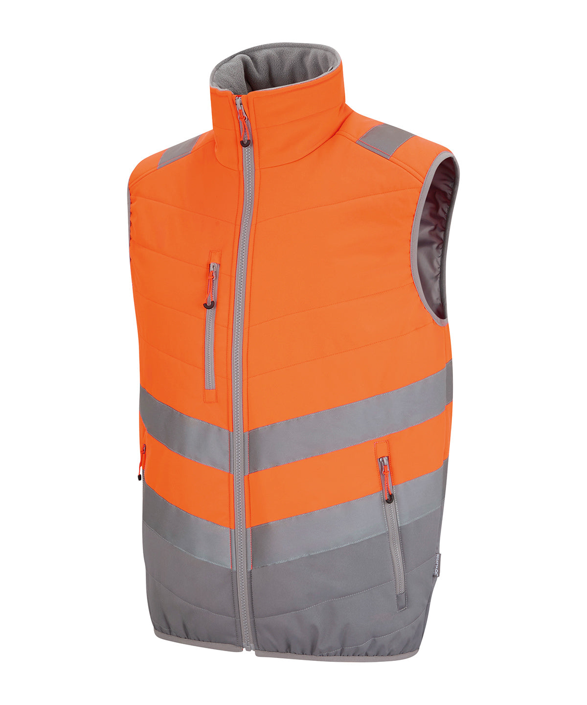 Hi-vis two-tone thermal bodywarmer