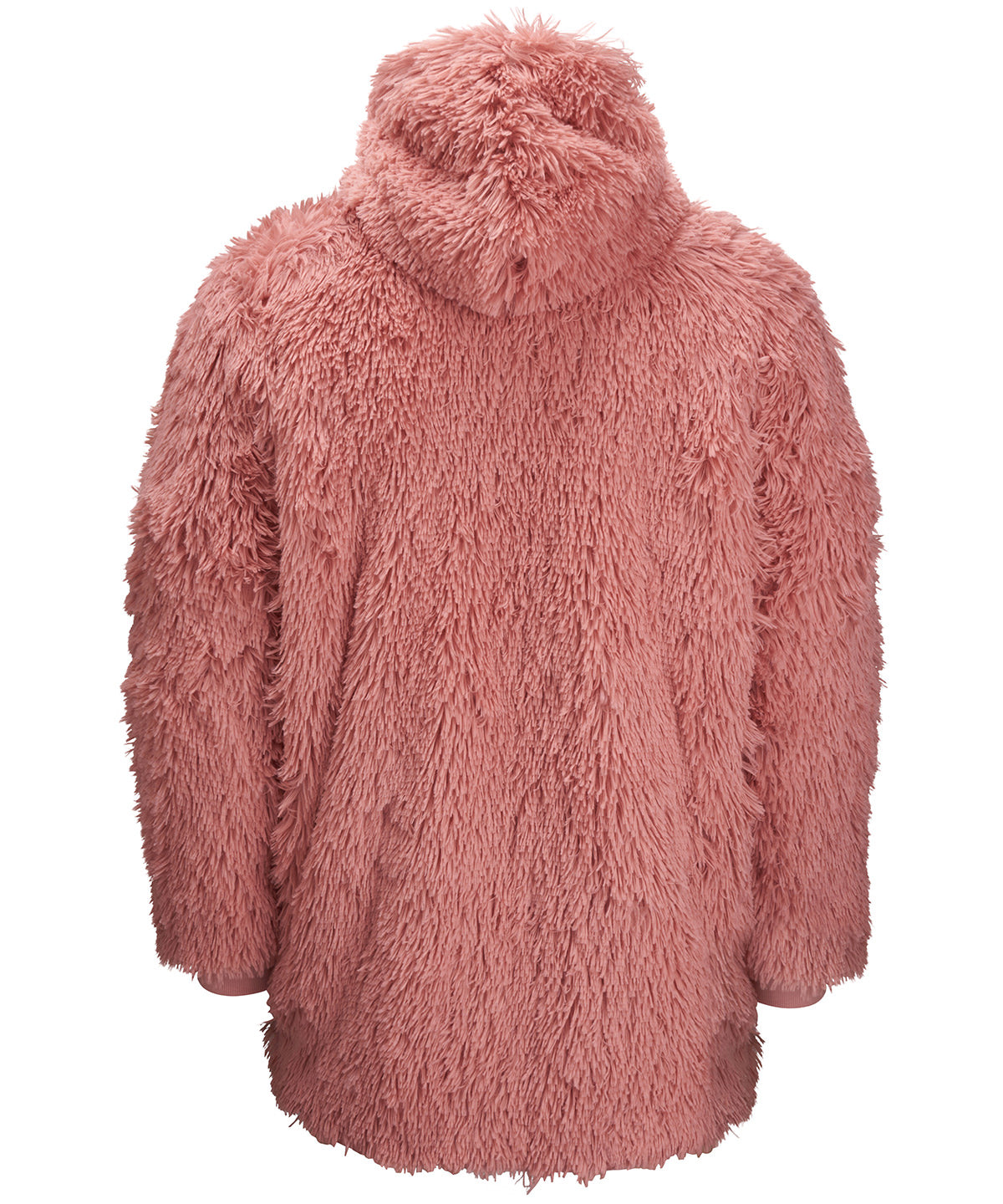 The Ribbon oversized cosy reversible shaggy sherpa hoodie