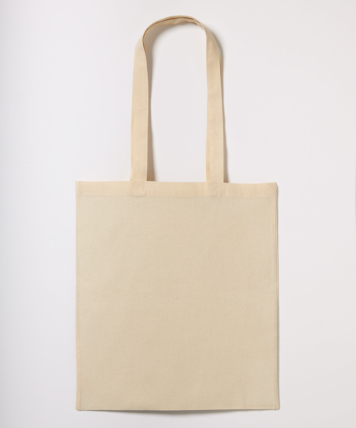 Recycled cotton shopper long handle